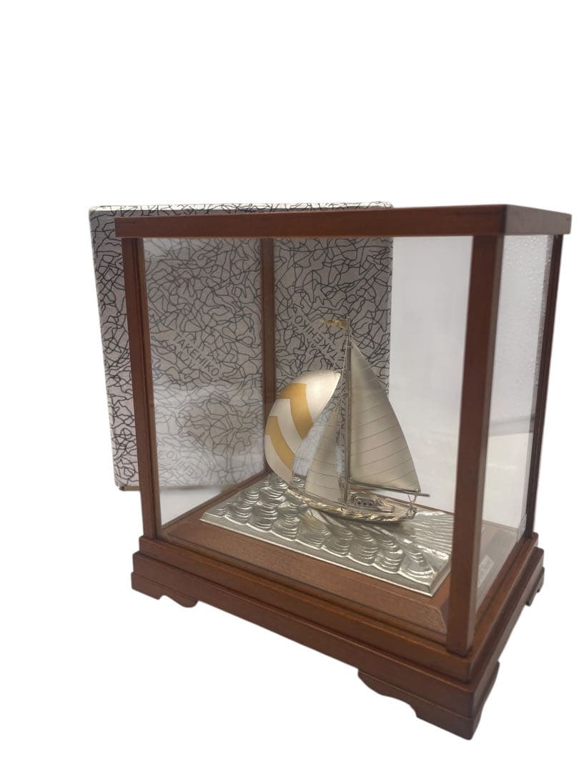 銀製　TAKEHIKO ヨットno7フルセール　関武比古作