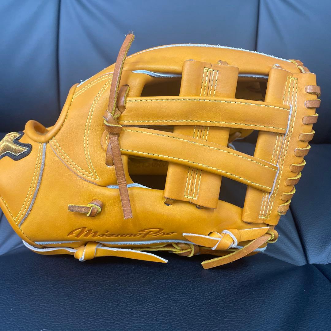 ミズノプロ　硬式グローブ　HAGA JAPAN