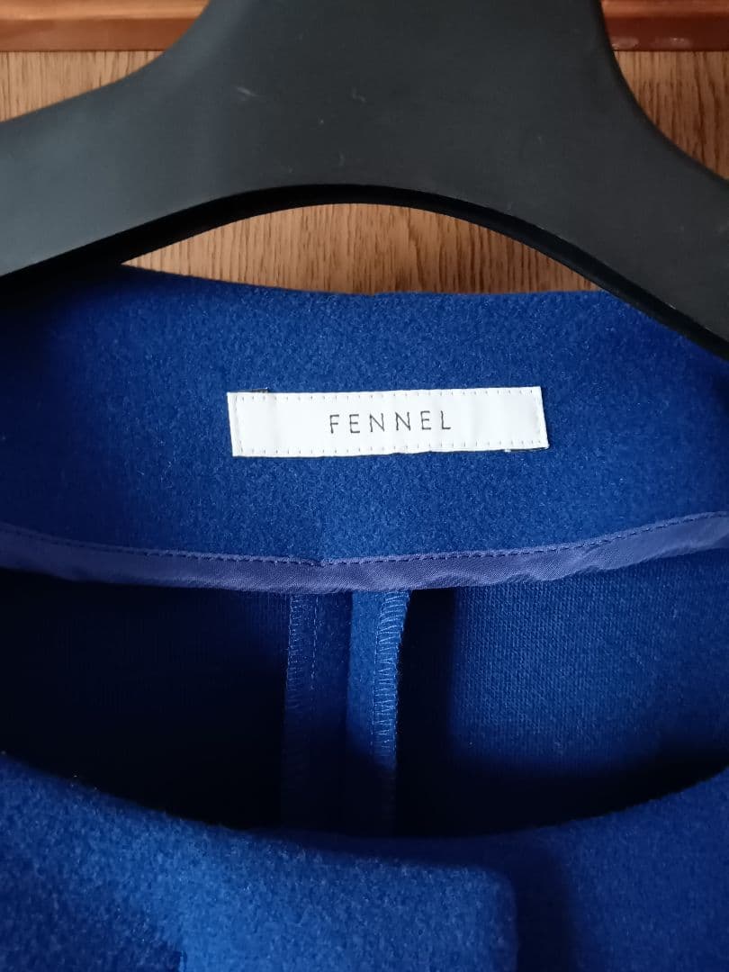 お値下げ！未使用！FENNEL 上品　ロイヤルブルーコート
