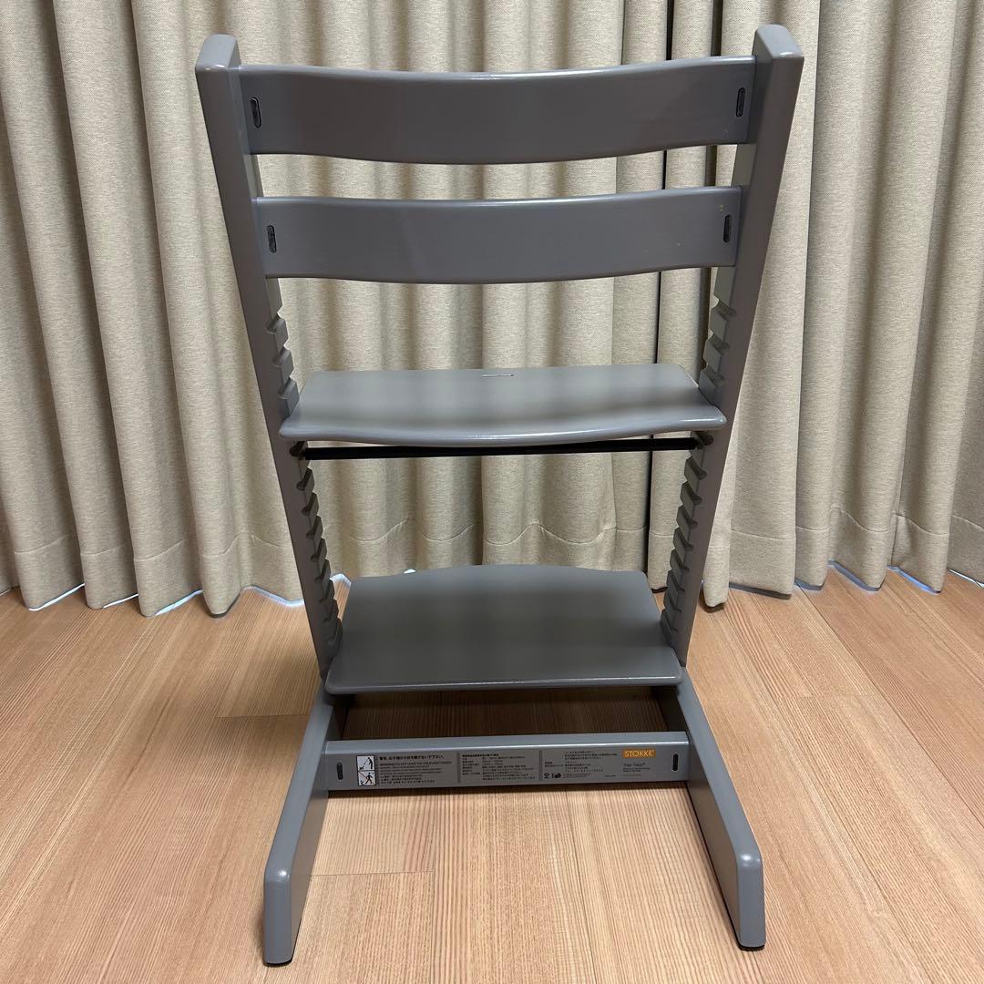 STOKKE　ストッケ　トリップトラップ　キッズチェア　シリアル4　グレー