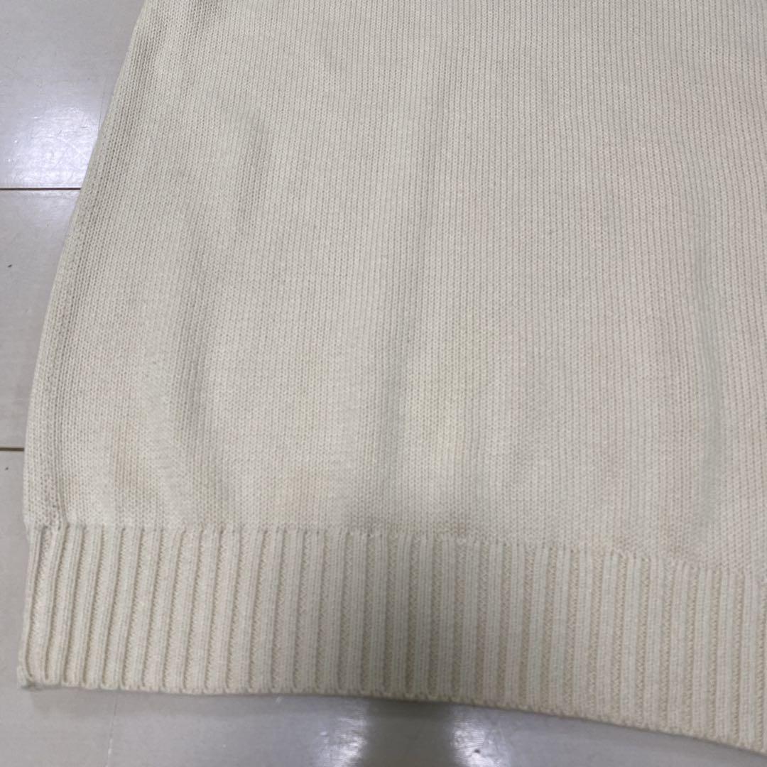 美品　ポロラルフローレン　ビームス別注　ニットベスト　コットン　ポニー刺繍　ＸＬ
