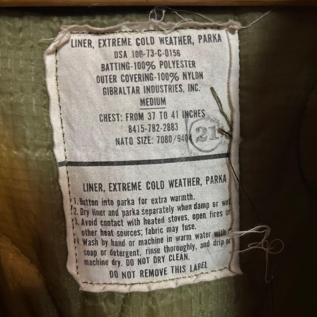 【ライナー付】70's us army m-65 モッズコート vintage