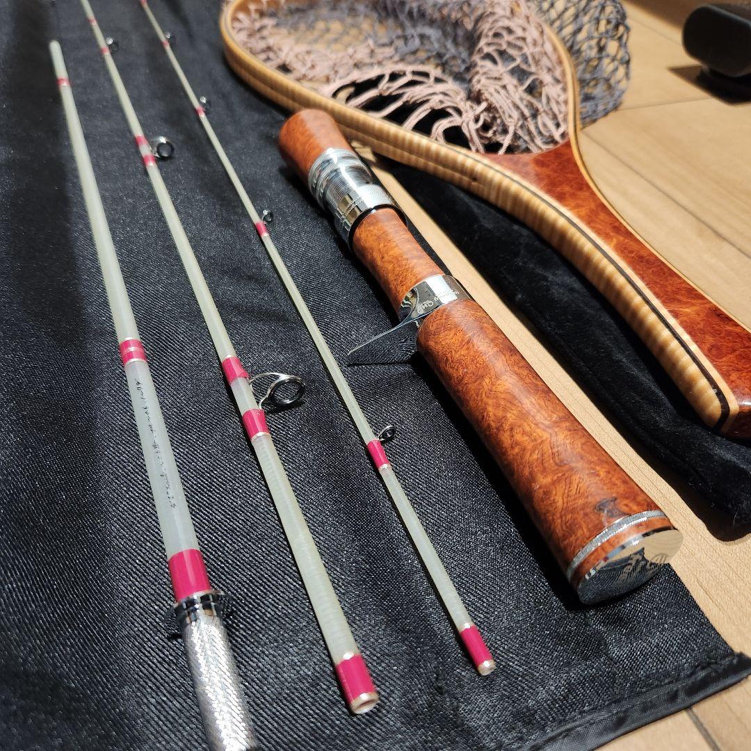 花梨 ランディングネット グラスロッド
