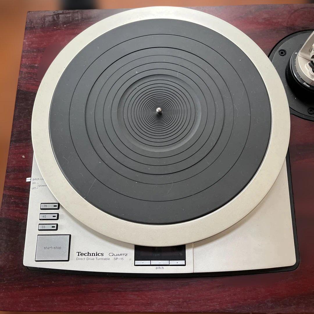 Technics テクニクス　SP15 ターンテーブル DJ　デジタルピッチ