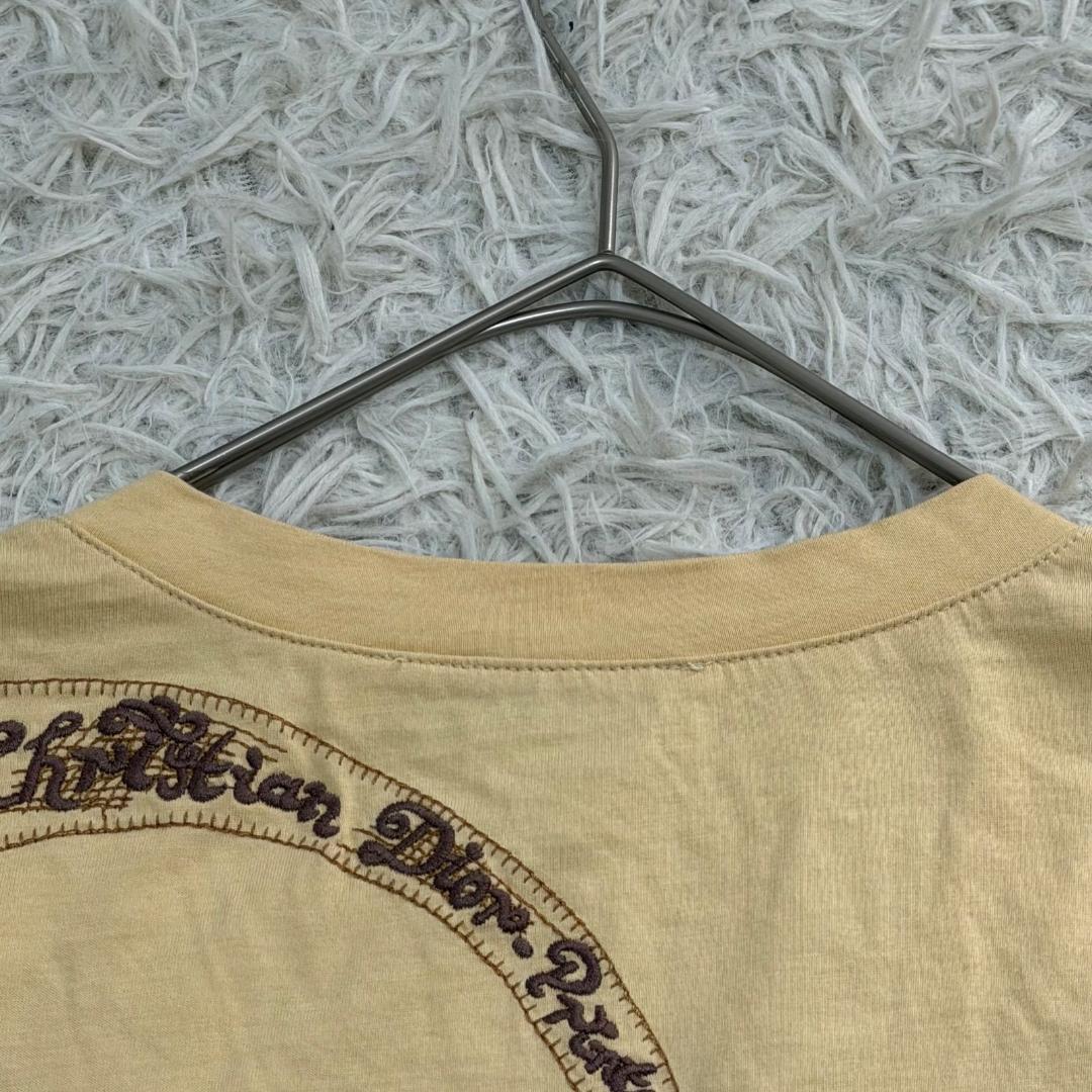 16572✨クリスチャンディオール ガリアーノ期 Tシャツ 刺繍 オブリーク 馬