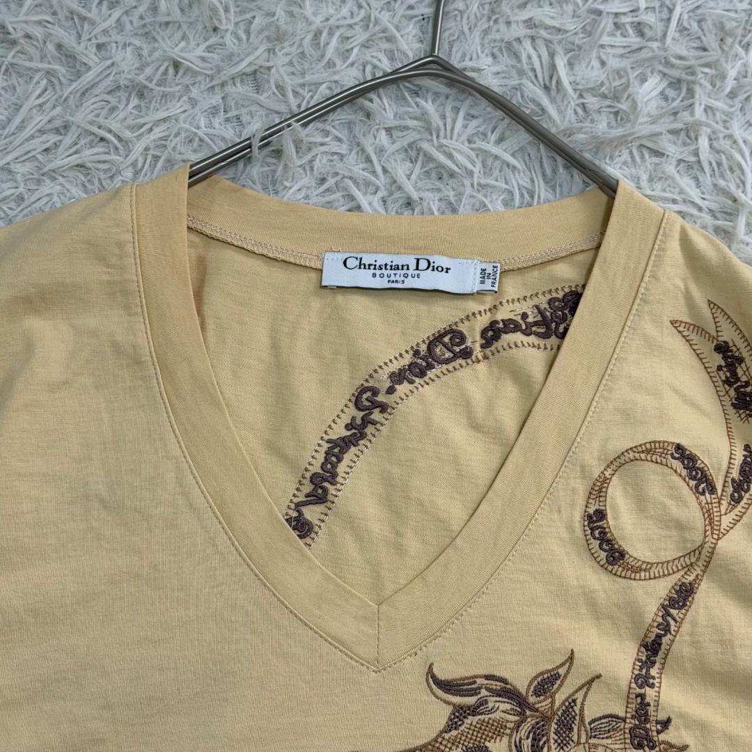 16572✨クリスチャンディオール ガリアーノ期 Tシャツ 刺繍 オブリーク 馬