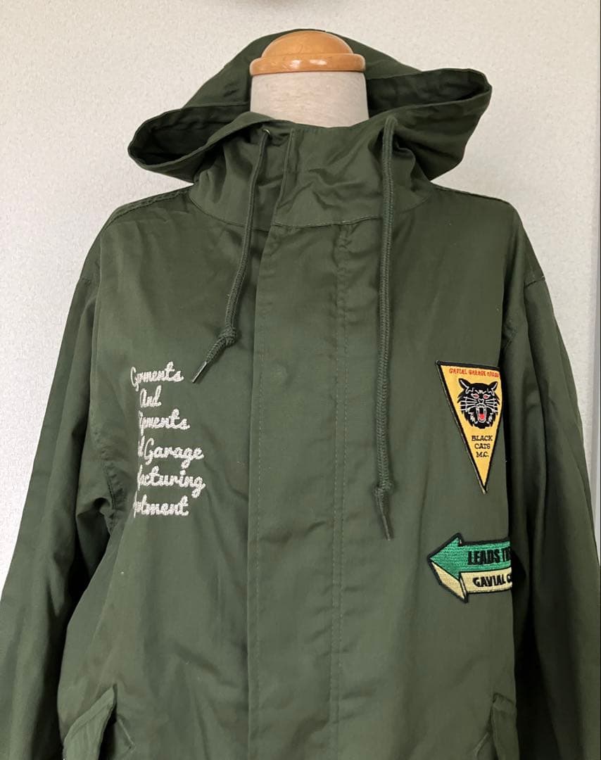 ガビル モッズコート オリーブ gavial garage 中村達也