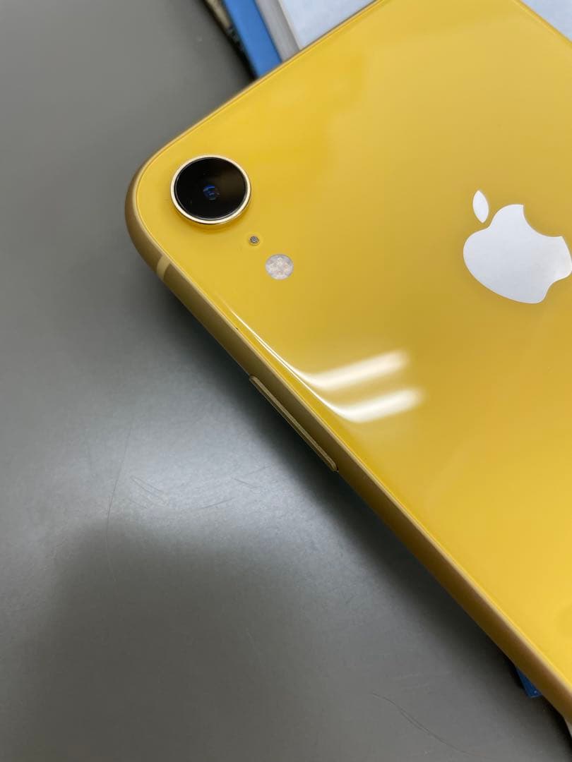 AppleアップルiPhone XRイエロー128GB本体SIMフリー 中古美品