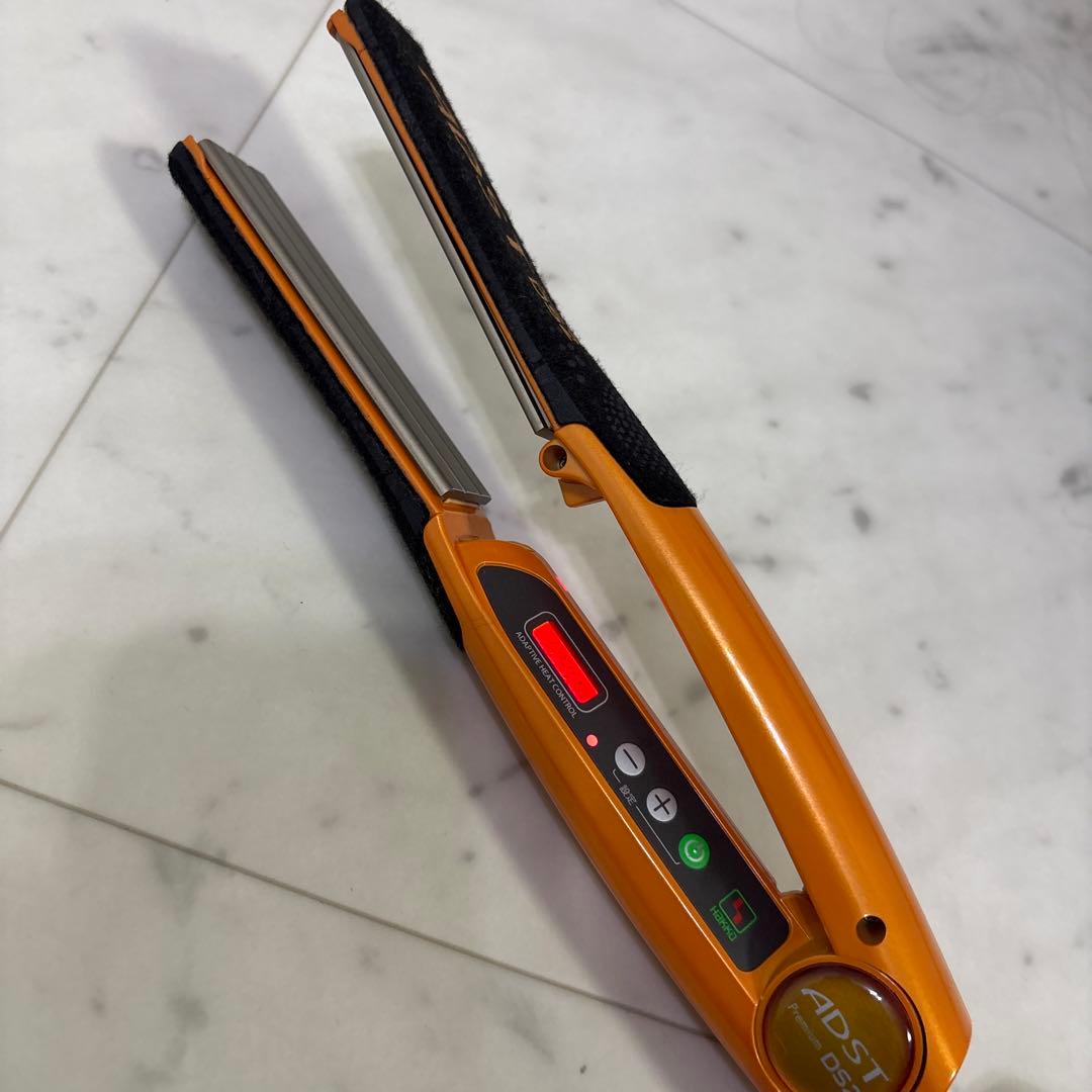 美品　今だけ半額以下　ADST DS2 ストレートヘアアイロン オレンジ