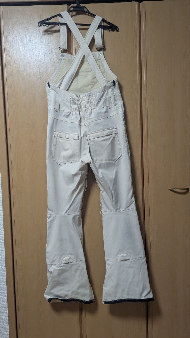 BURTON オーバーオール クリーム色 レディース
