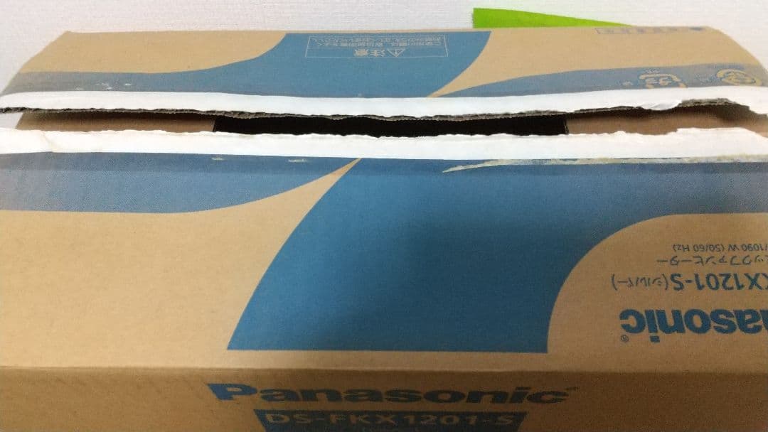 未使用 Panasonic セラミックファンヒーター 外箱古し説明書なし