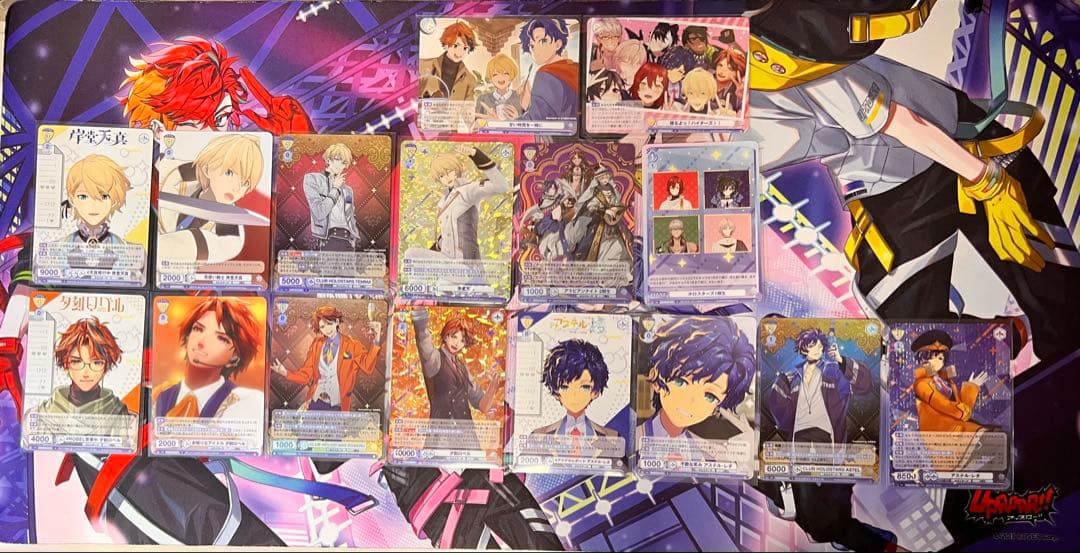 ヴァイスシュヴァルツブラウ　ホロスターズ　 ブースターパックフルセット　258枚