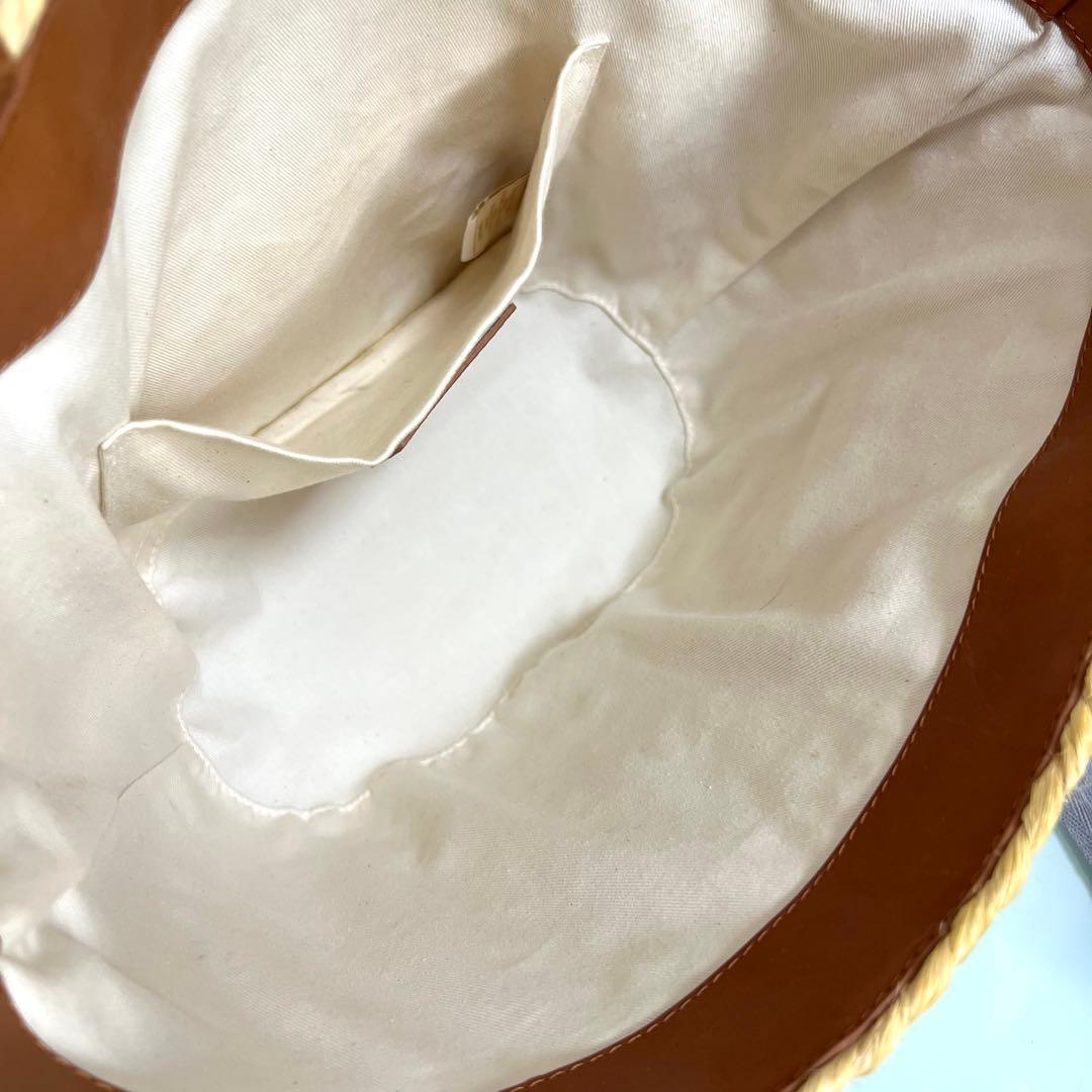 【良品】ヘレンカミンスキー Marhianna S ラフィア トートバッグ