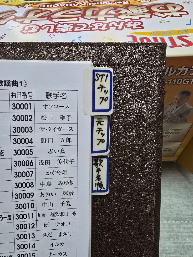 オンステージカラオケ PK-110GT(N)ゴールド※ペアマイク&追加チップ付き