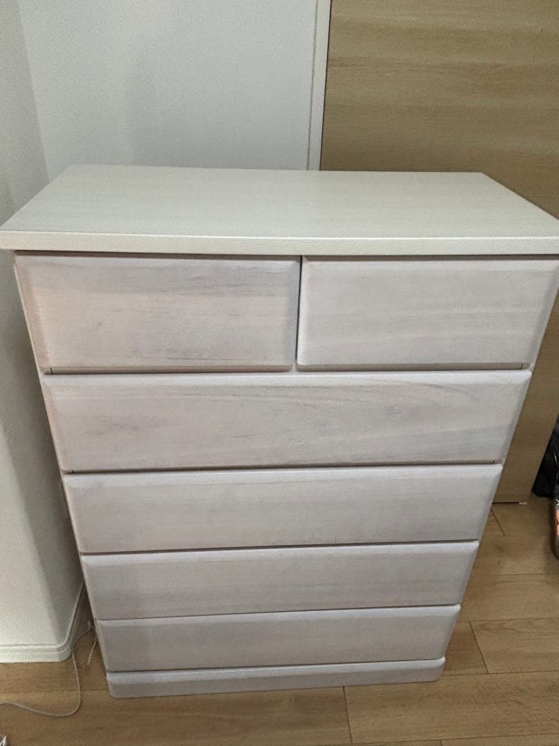送料込　美品　ニトリ　ホワイト　チェスト
