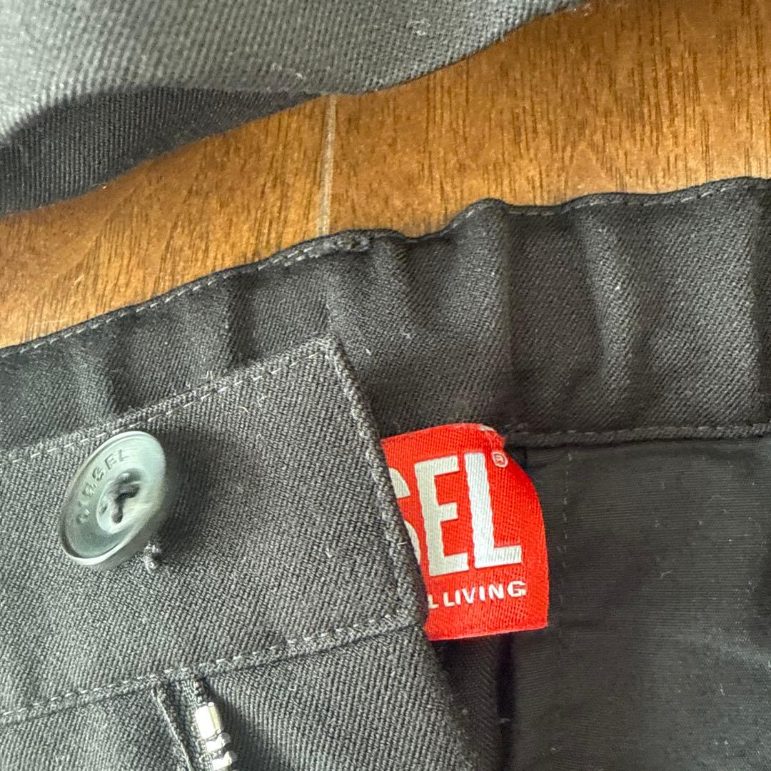 DIESEL ディーゼル　キッズ　スーツ 黒/デニム　卒業式　12y ジャケット