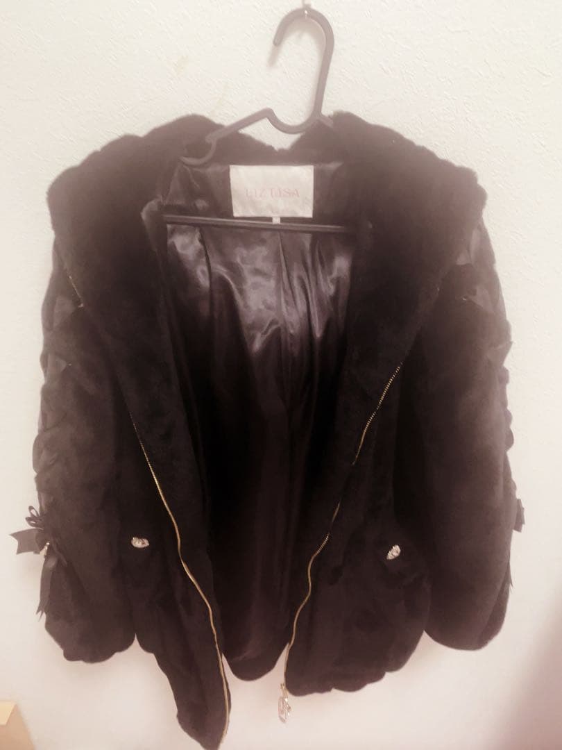 LIZLISA♥リボンうさみみファーブルゾン