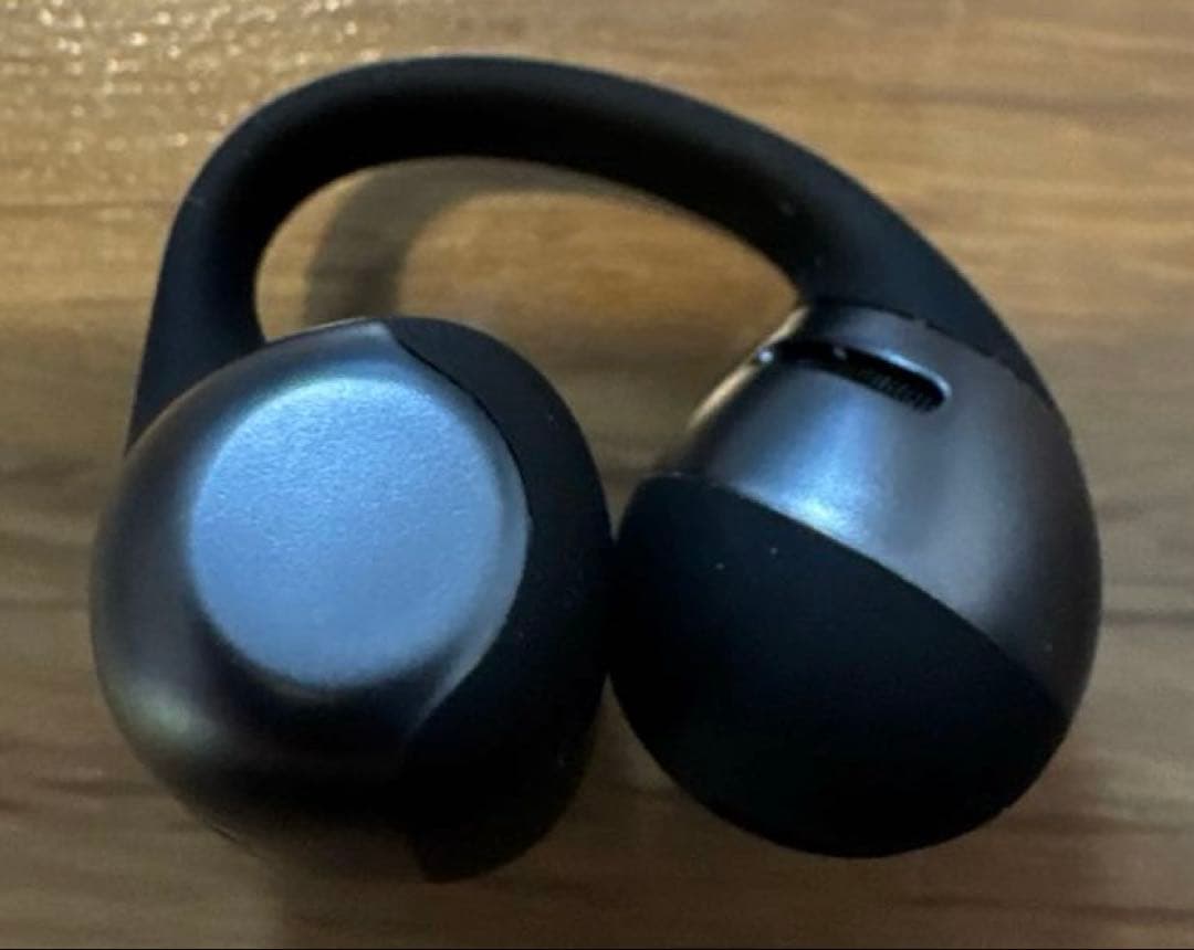 Shokz OpenDots ONE イヤーカフ ワイヤレスイヤホン　ブラック