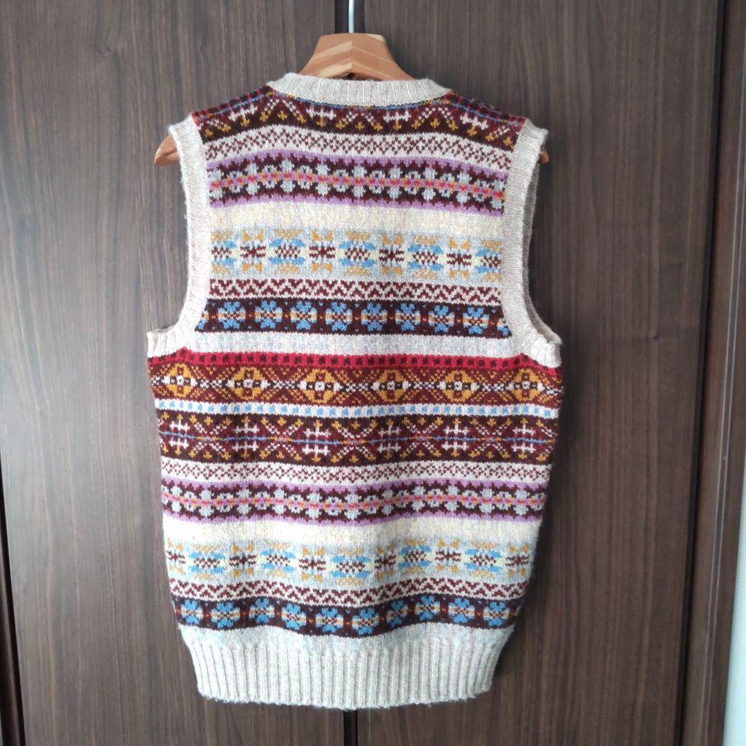 Jamieson's ニットベストM