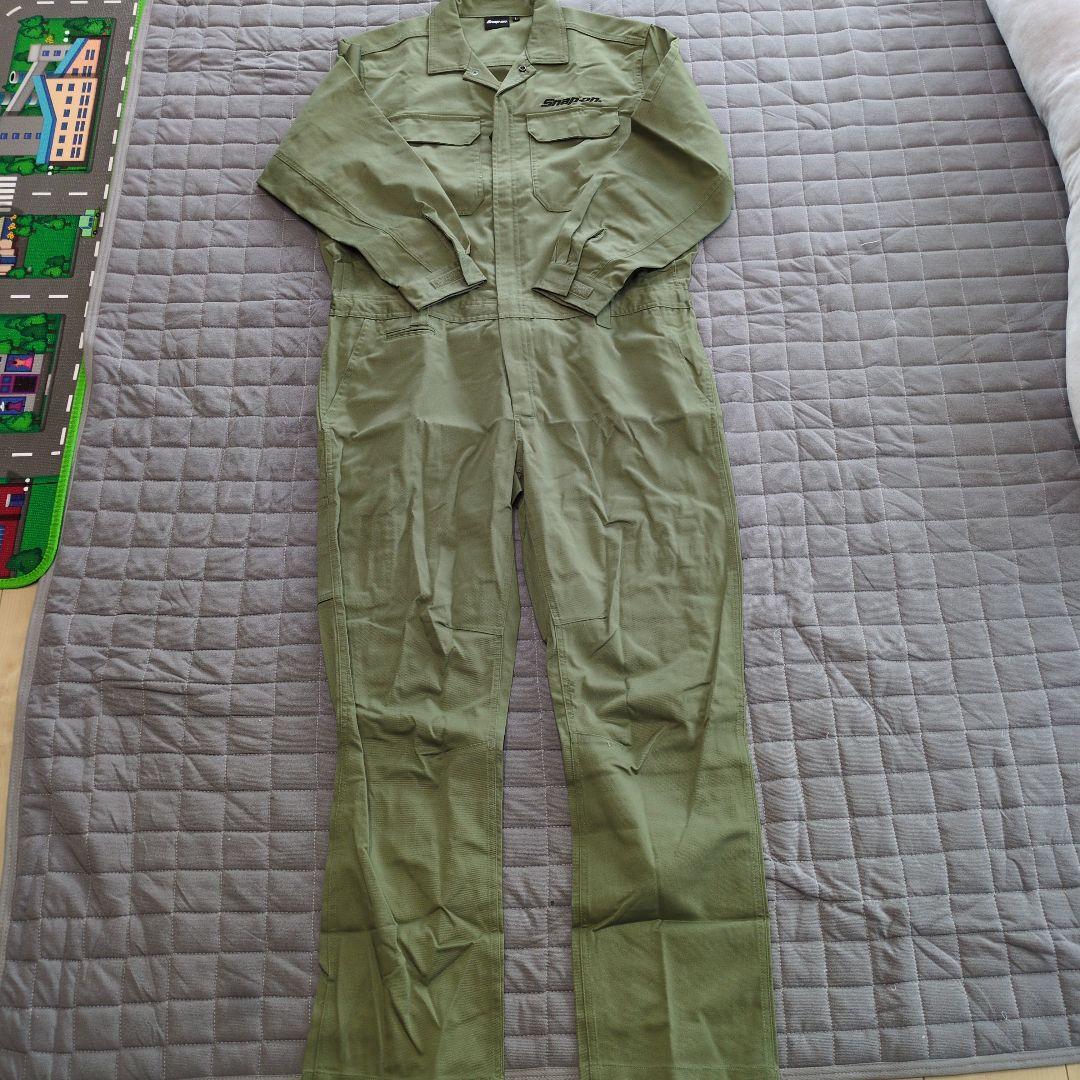 Snap-on　スナップオン　カーキ　つなぎ　 Lサイズ