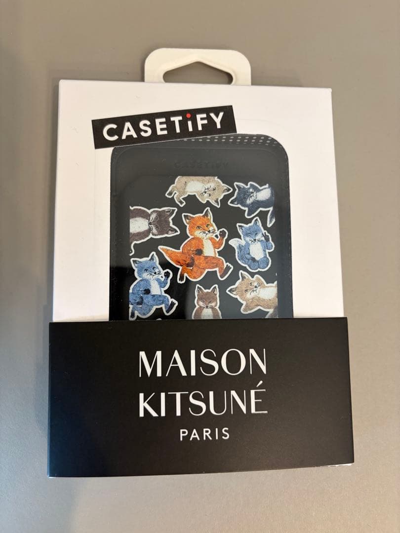 スマホアクセサリー Maison Kitsune Fox Medley Snappy Wallet