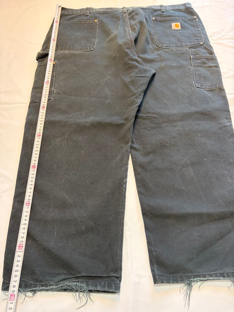 [W54cm] Carhartt - b01 ダブルニー BLK ビックサイズ￼