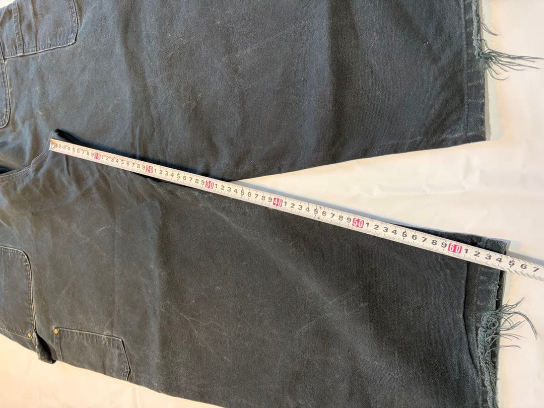 [W54cm] Carhartt - b01 ダブルニー BLK ビックサイズ￼