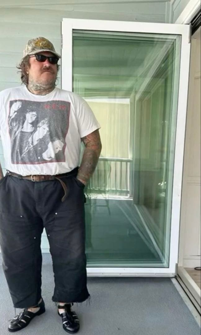 [W54cm] Carhartt - b01 ダブルニー BLK ビックサイズ￼