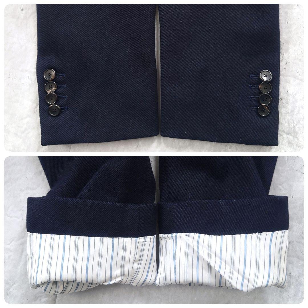 LE LYS FOXBROTHERS エディフィス ツイルウールスーツ ネイビー