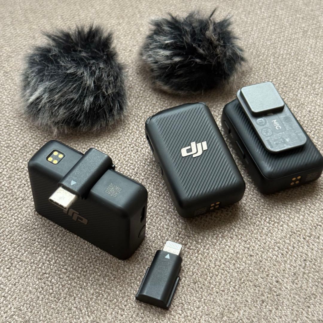 DJI Micワイヤレスマイクセット【外箱付】