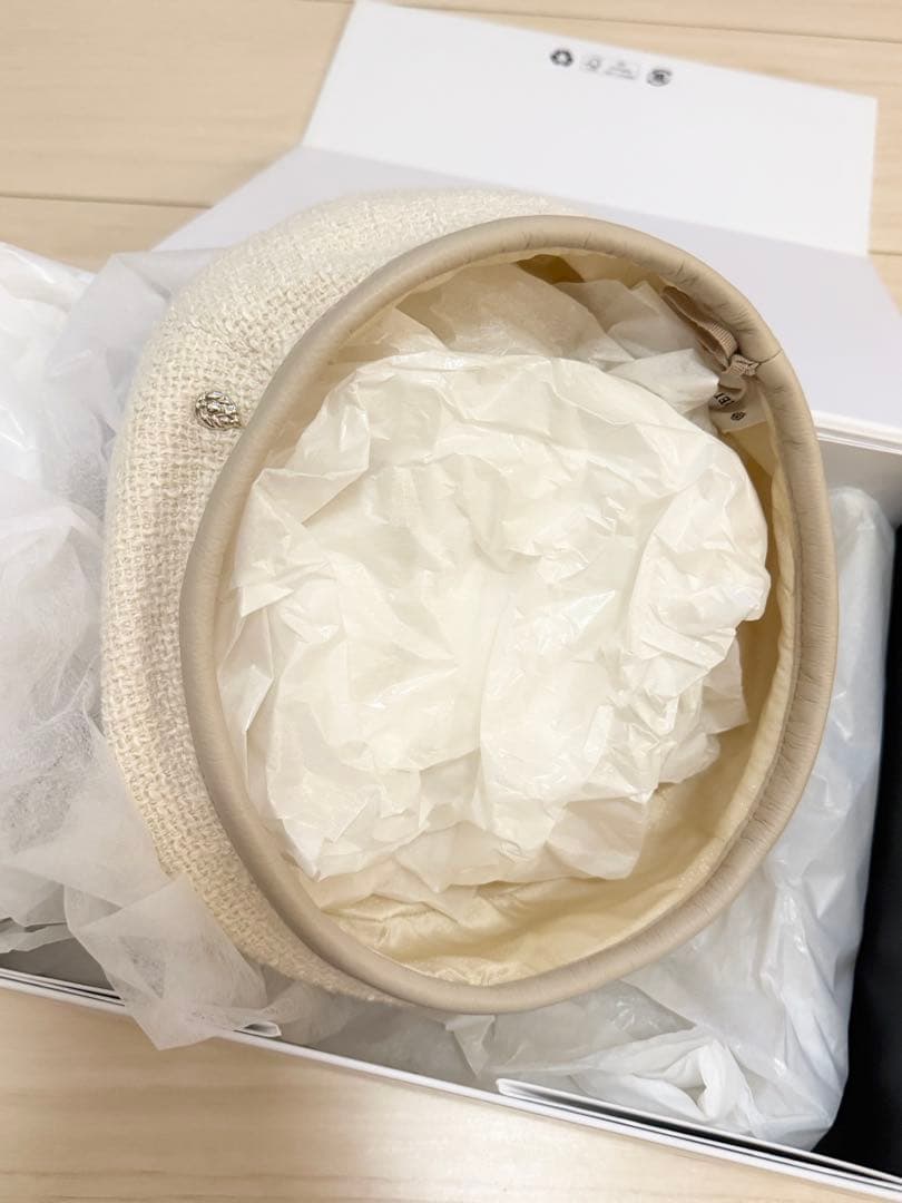 Helen kaminski ヘレンカミンスキー　ツイード ベレー帽