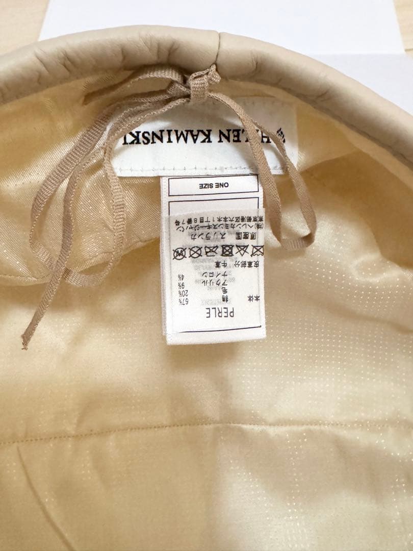 Helen kaminski ヘレンカミンスキー　ツイード ベレー帽