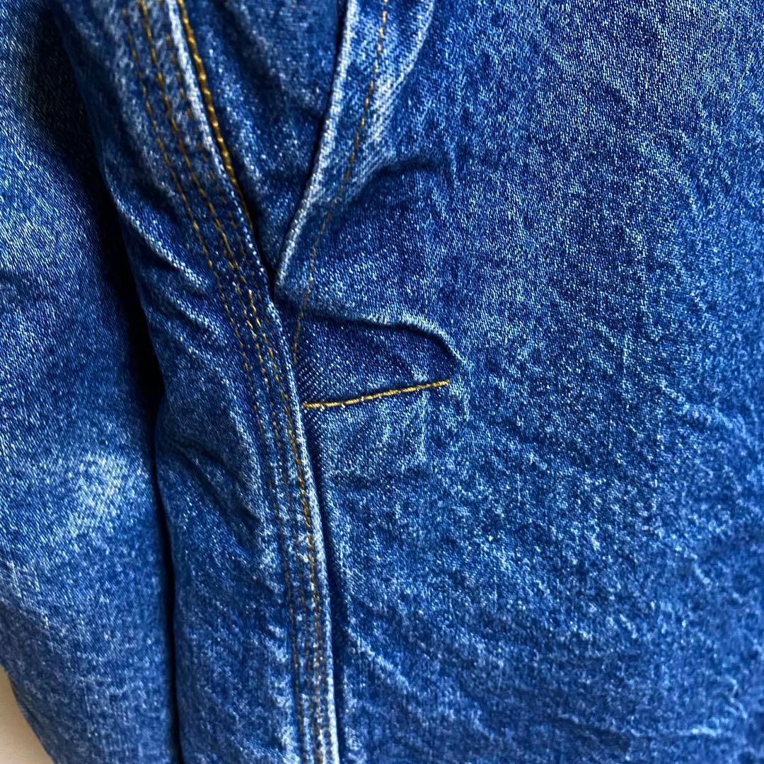 Sサイズ　USA製 カーハート カバーオール　チョアコート　インディゴ デニム