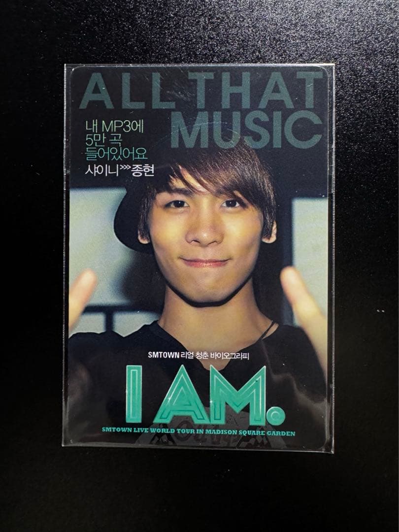 SHINee ジョンヒョン ポストカード トレカ