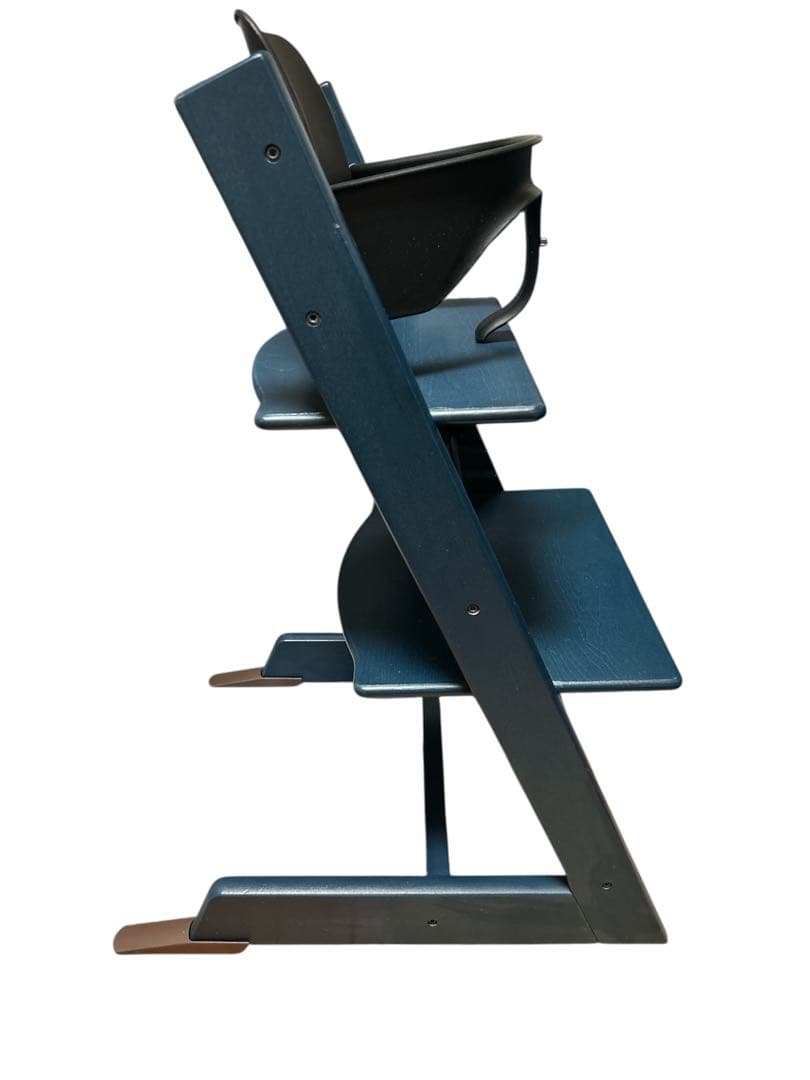 【新型】ストッケ トリップトラップ ベビーセット付 ミッドナイトブルー