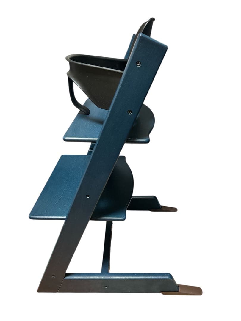 【新型】ストッケ トリップトラップ ベビーセット付 ミッドナイトブルー