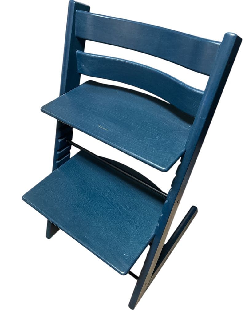 【新型】ストッケ トリップトラップ ベビーセット付 ミッドナイトブルー