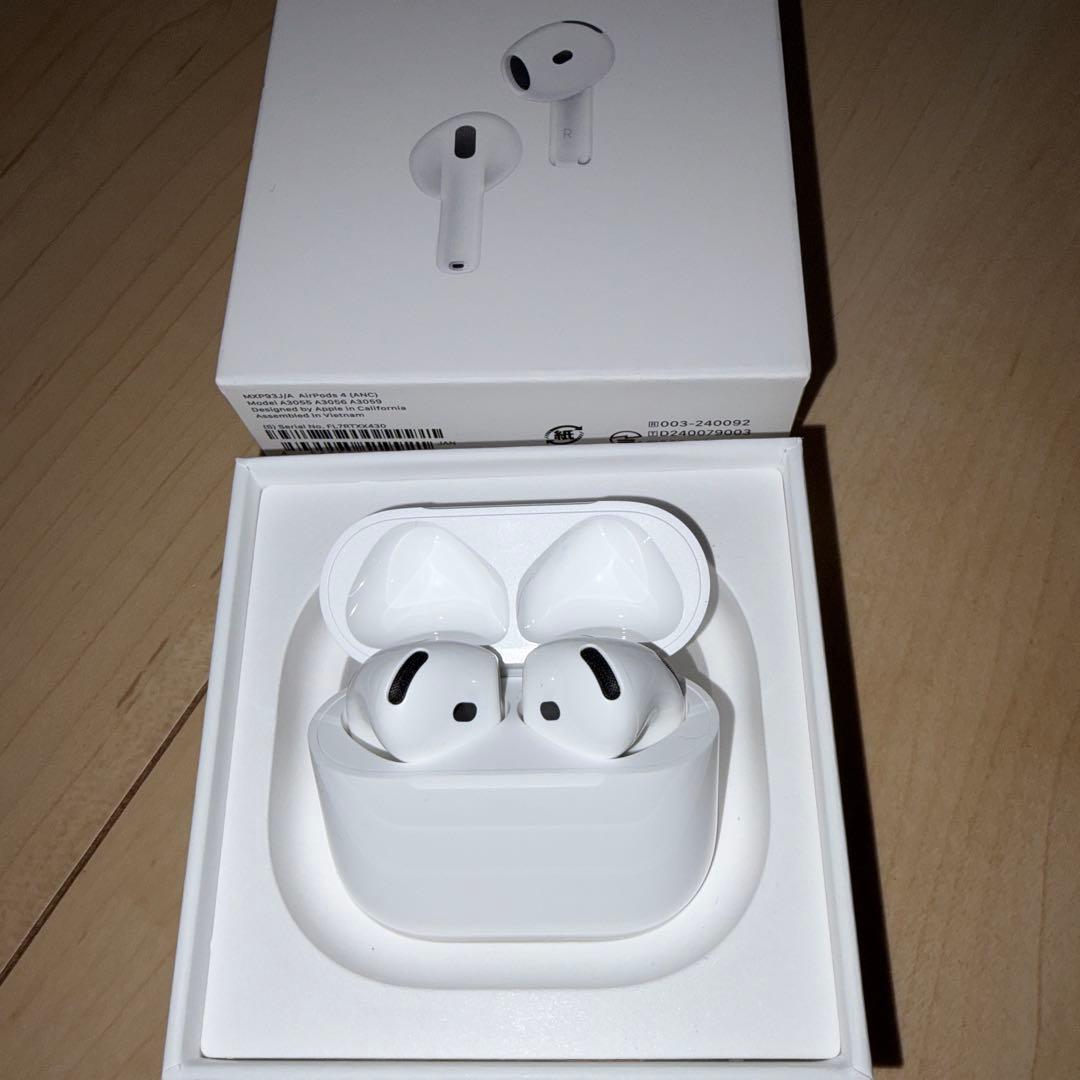AirPods4 ノイズキャンセリング搭載モデル