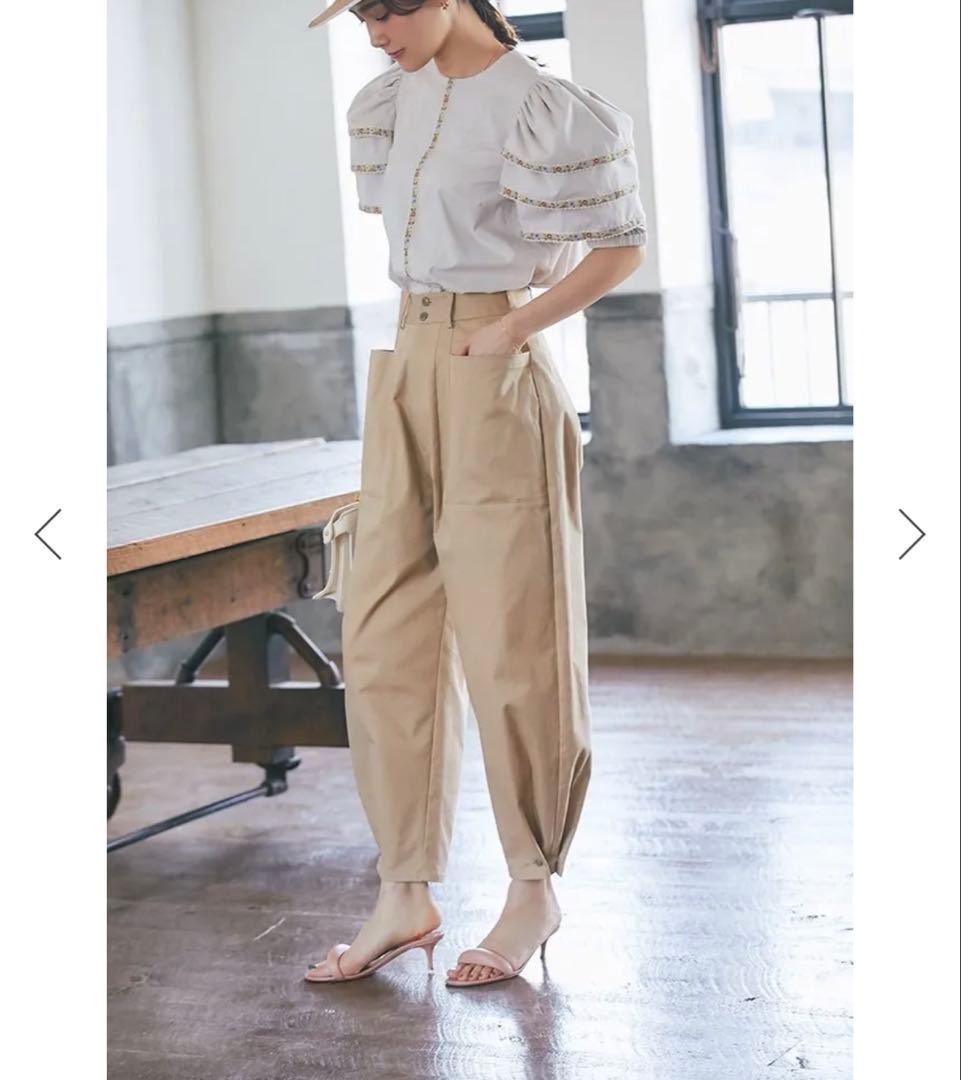 SEVEN TEN セブンテン 2WAYパラシュートパンツ (ベージュ) xs