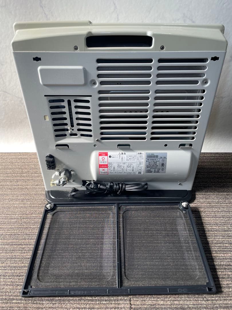 888 リンナイ 都市ガス用 ガスファンヒーター ガスコード付き 暖房器具