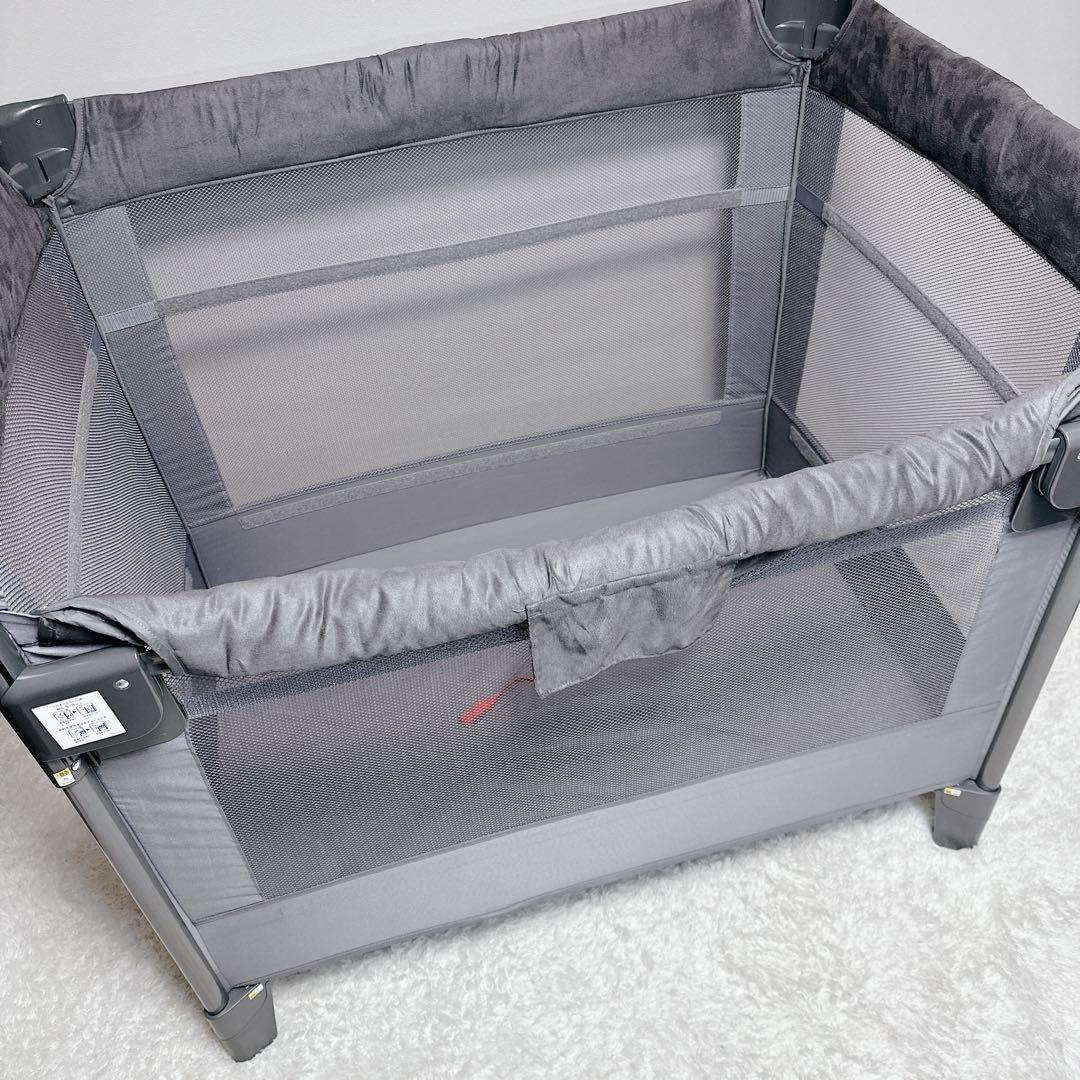 極美品　Aprica　アップリカ　ココネルエアープラスAB　ベビーベッド