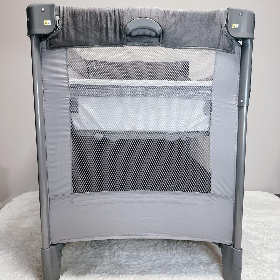 極美品　Aprica　アップリカ　ココネルエアープラスAB　ベビーベッド