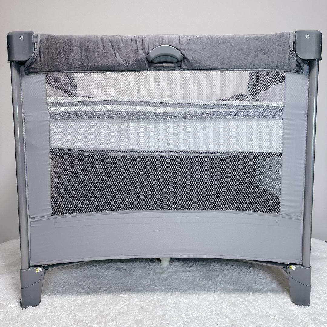 極美品　Aprica　アップリカ　ココネルエアープラスAB　ベビーベッド