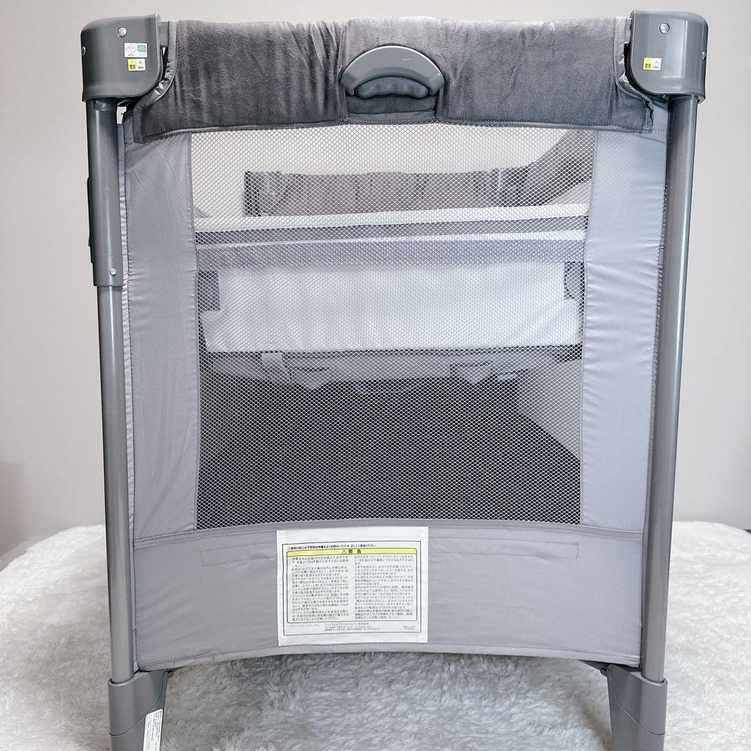 極美品　Aprica　アップリカ　ココネルエアープラスAB　ベビーベッド