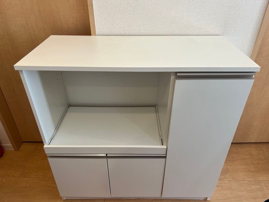 ニトリ レンジ台 フォルムRE9090 ホワイト