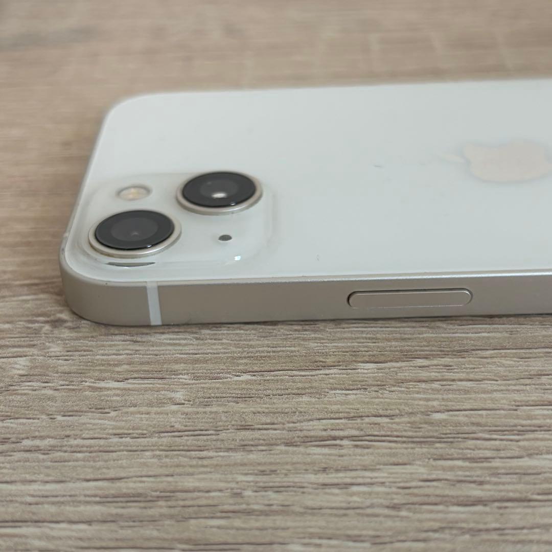 【美品】iPhone13 128GB 白 ホワイト