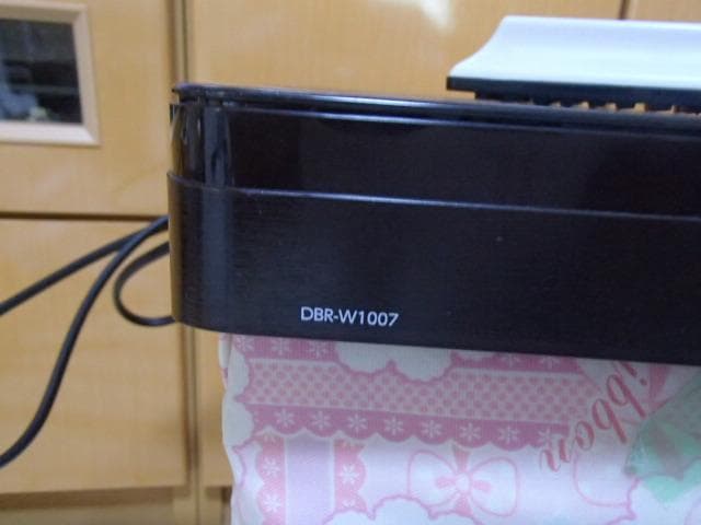 安心の動作保証品、TOSHIBA DBR-W1007 ブルーレイレコーダー