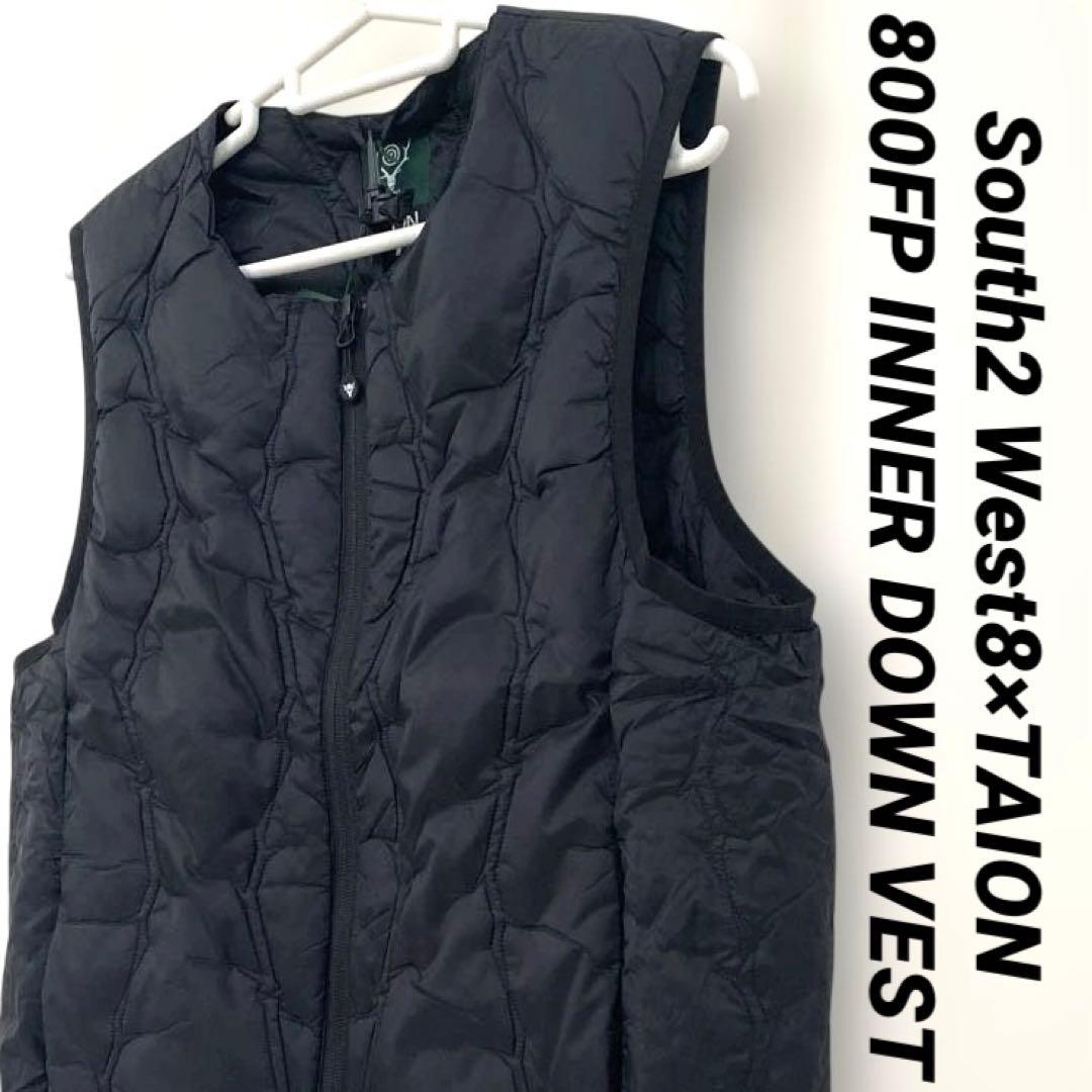 【新品未使用】South2 West8×TAION クルーネックダウンベストXS