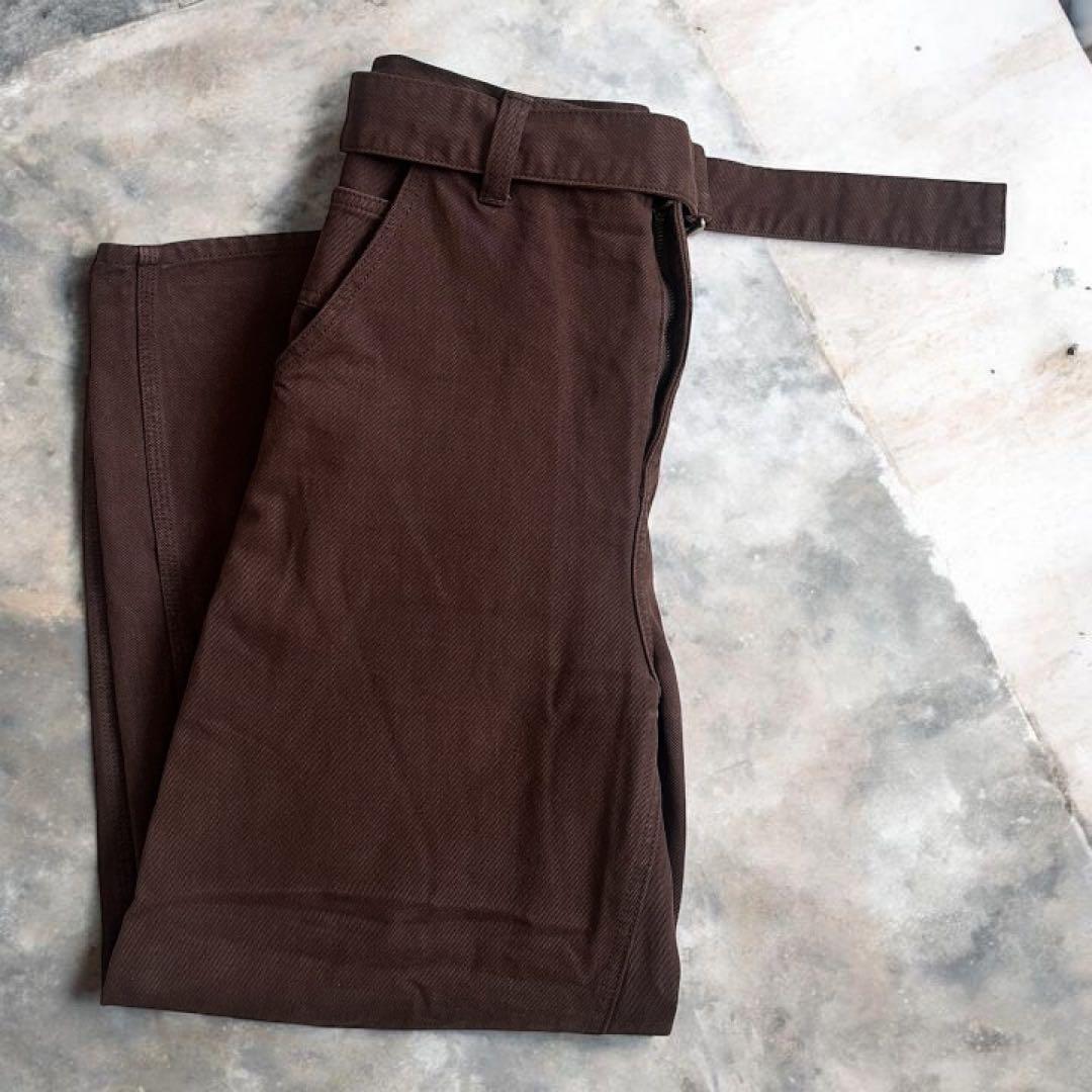 【an___ペインターワイドパンツ36サイズ