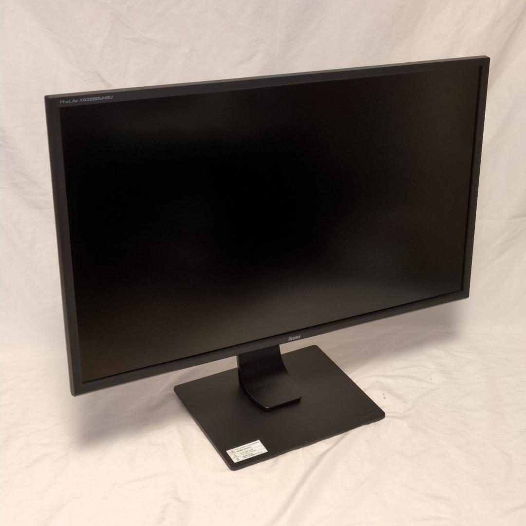 iiyama 4K ディスプレイ XB3288UHSU-B1 31.5型 美品